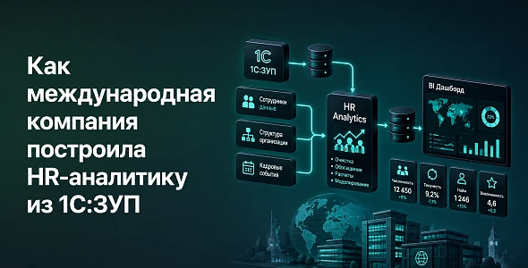 Как международная компания автоматизировала HR-аналитику из 1С:ЗУП