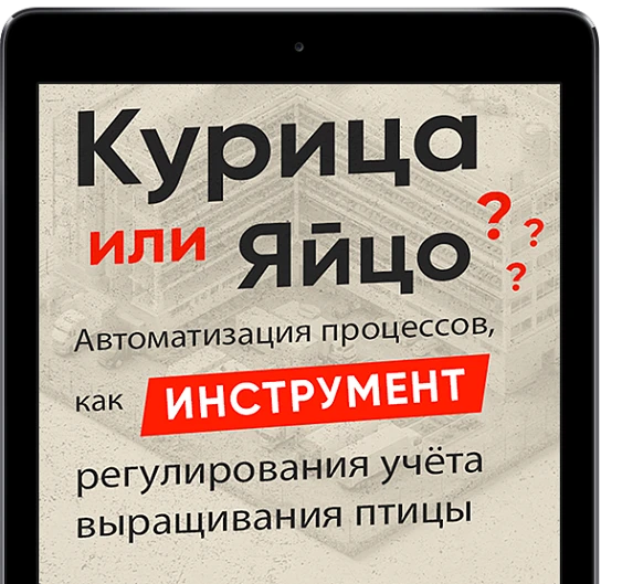 Курица или яйцо? Автоматизация процессов — как инструмент регулирования учёта выращивания птицы