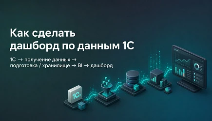 Как сделать дашборд по данным 1С