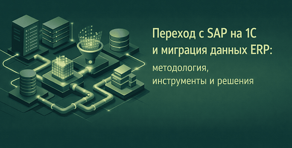 Переход с SAP на 1С и миграция данных ERP: профессиональная методология, инструменты и практический опыт проектов