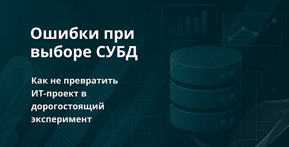 Ошибки при выборе СУБД: как не превратить ИТ-проект в дорогостоящий эксперимент